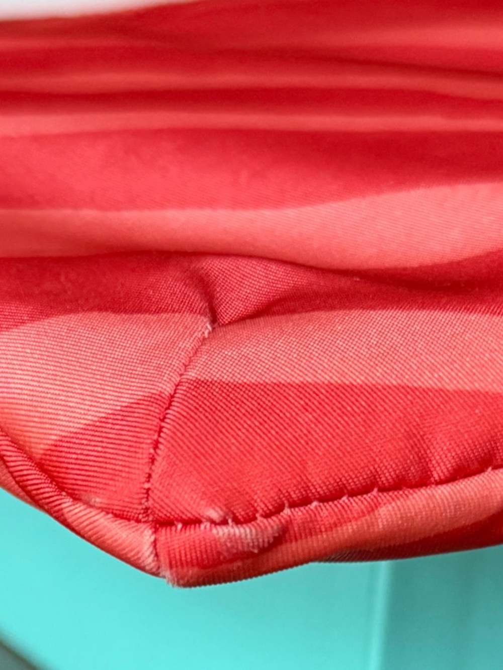 Coach Devin Zebra Pattern Nylon Crossbody Bag F77541 - Picture 11 of 13